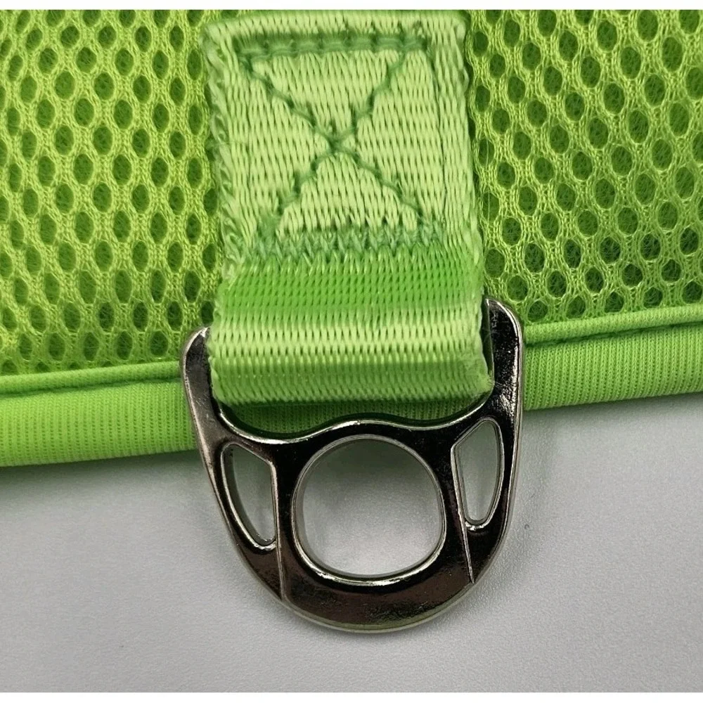 LED Light Up Dog Harness Green 3 Settings Fits Neck 21